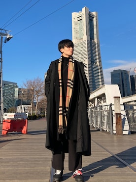 「Ground Y（グラウンドワイ）のアイテム（ジャケット/アウター）」を使った、ぽーんさん（メンズ・174cm）の冬コーディネート