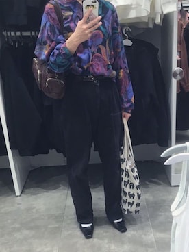 「PRADA（プラダ）のアイテム（パンプス）」を使った、秘密基地03号さん（レディース・162cm）の夏コーディネート