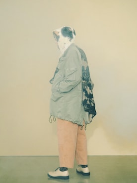 「BAL（バル）のアイテム（モッズコート）」を使った、SOMAさん（メンズ・175cm）の秋コーディネート