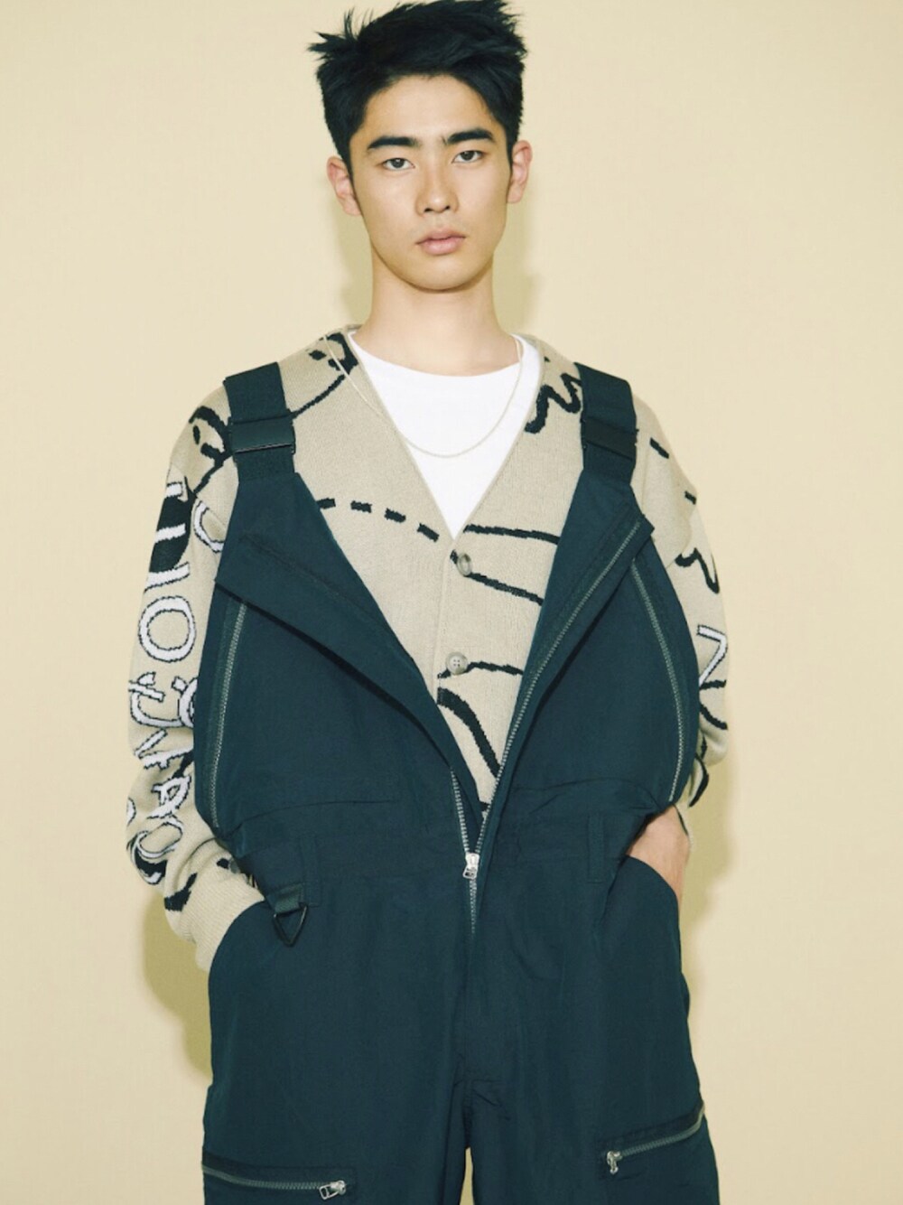 bal（バル）の「【2021秋冬】JACQUARD WOOL CARDIGAN（カーディガン