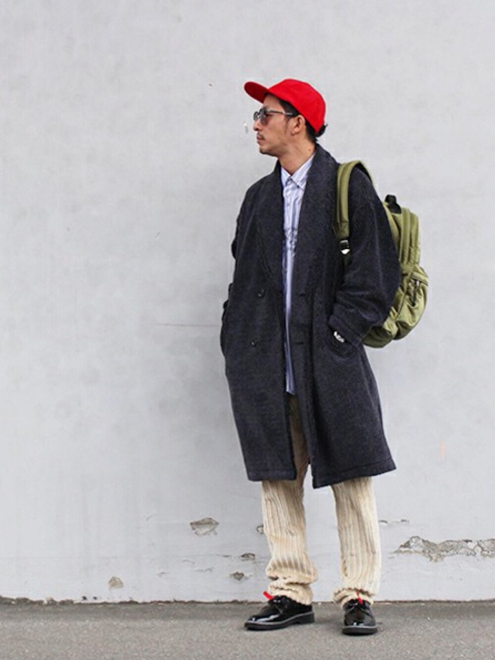 BAL（バル）の「【2018秋冬】SHERPA FLEECE SHAWL COLLAR COAT 