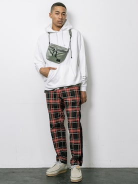 「BAL（バル）のアイテム」を使った、SOMAさん（メンズ・177cm）の秋コーディネート