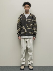 bal（バル）の「【2021秋冬】JACQUARD WOOL CARDIGAN（カーディガン