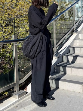 「SVEC（シュベック）のアイテム」を使った、Mocyaさん（レディース・161cm）の冬コーディネート