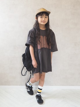 cocomaru.さん(キッズ・122cm)の夏コーディネート