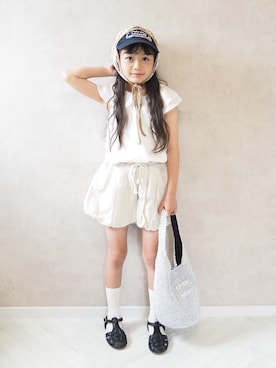 cocomaru.さん(キッズ・122cm)の夏コーディネート