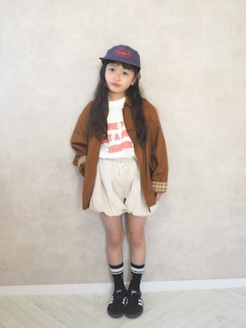 cocomaru.さん（キッズ・120cm）の春コーディネート