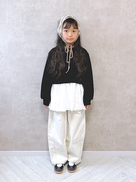 「Piet（ピエット）のアイテム」を使った、cocomaru.さん（キッズ・122cm）の秋コーディネート