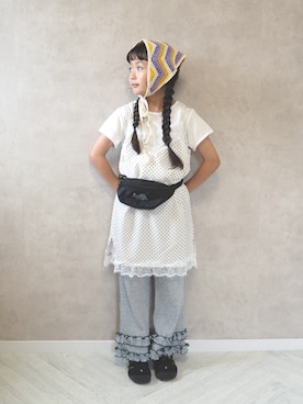 「KEEN（キーン）のアイテム」を使った、cocomaru.さん（キッズ・122cm）の夏コーディネート