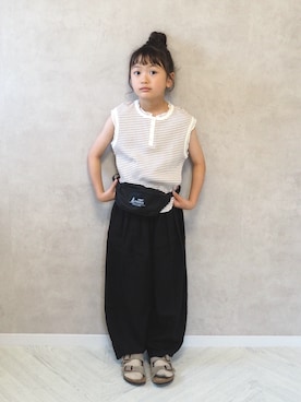 cocomaru.さん(キッズ・122cm)の夏コーディネート