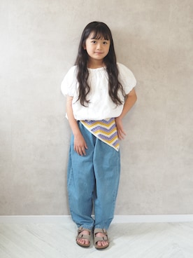cocomaru.さん(キッズ・122cm)の夏コーディネート
