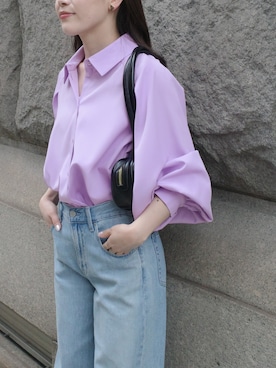 「スタッフコーデ」｜RUIRUEBOUTIQUEさん（レディース・155cm）の春コーディネート