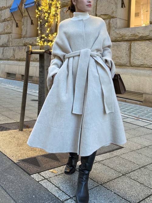 ウールリバー ハンドステッチ コート ｜ アウター / ウールコート