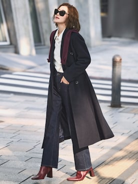 RUIRUEBOUTIQUEさん（レディース・166cm）の冬コーディネート