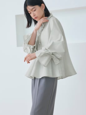 「アイテム（スーツセット）」を使った、RUIRUEBOUTIQUEさん（レディース・162cm）の秋コーディネート