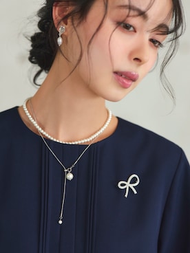 「アイテム（スーツセット）」を使った、RUIRUEBOUTIQUEさん（レディース・165cm）の夏コーディネート