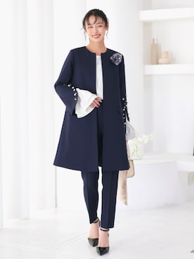 RUIRUEBOUTIQUEさん(レディース・165cm)の冬コーディネート