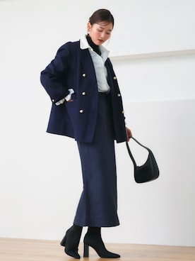 RUIRUEBOUTIQUEさん(レディース・166cm)の冬コーディネート