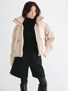 「アイテム（スーツセット）」を使った、RUIRUEBOUTIQUEさん（レディース・160cm）の冬コーディネート