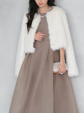 「ショートジャケット」｜RUIRUEBOUTIQUEさん（レディース・161cm）の春コーディネート
