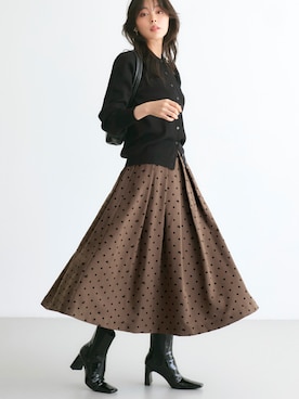 RUIRUEBOUTIQUEさん（レディース・165cm）の秋コーディネート