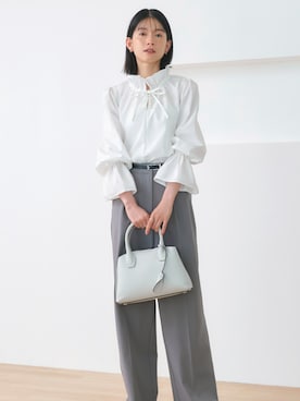 「アイテム（スーツセット）」を使った、RUIRUEBOUTIQUEさん（レディース・162cm）の秋コーディネート
