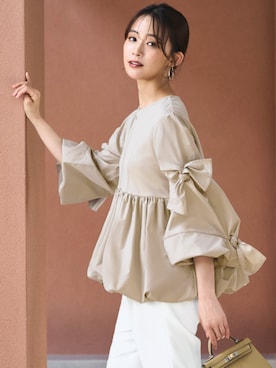 「アイテム（スーツセット）」を使った、RUIRUEBOUTIQUEさん（レディース・167cm）の秋コーディネート