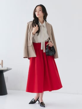 RUIRUEBOUTIQUEさん(レディース・161cm)の春コーディネート