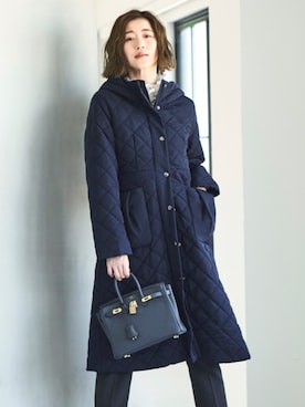 「アイテム（スーツセット）」を使った、RUIRUEBOUTIQUEさん（レディース・166cm）の冬コーディネート