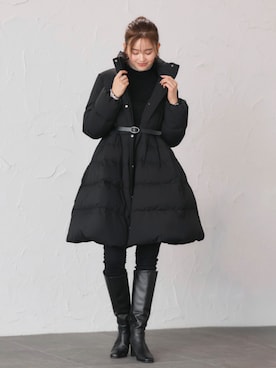 RUIRUEBOUTIQUEさん(レディース・166cm)の冬コーディネート