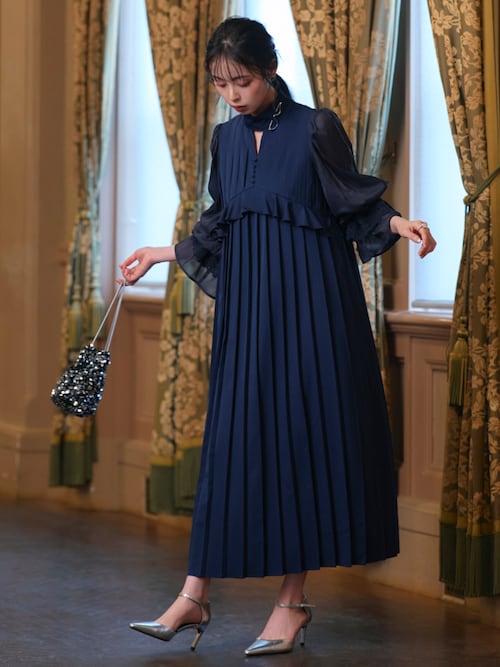 セール】オケージョンドレス 結婚式 ストレッチ ｜ クラシカル