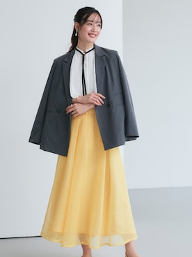 RUIRUEBOUTIQUEさん(レディース・166cm)の春コーディネート