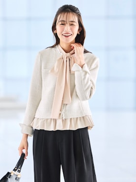 RUIRUEBOUTIQUEさん（レディース・167cm）の冬コーディネート