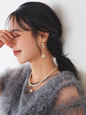 「アイテム（ドレス）」を使った、RUIRUEBOUTIQUEさん（レディース・165cm）の夏コーディネート