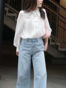 「RUIRUE BOUTIQUE（ルイルエブティック）のアイテム」を使った、RUIRUEBOUTIQUEさん（レディース・155cm）の春コーディネート