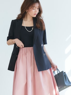 「RUIRUE BOUTIQUE（ルイルエブティック）のアイテム」を使った、RUIRUEBOUTIQUEさん（レディース・166cm）の春コーディネート