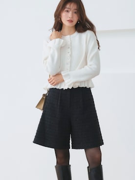 「アイテム（スーツセット）」を使った、RUIRUEBOUTIQUEさん（レディース・166cm）の秋コーディネート