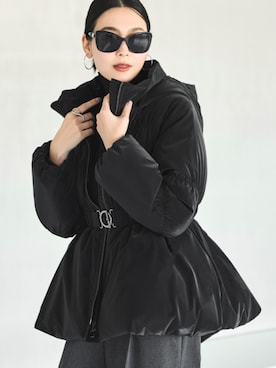 「アイテム（スーツセット）」を使った、RUIRUEBOUTIQUEさん（レディース・170cm）の冬コーディネート