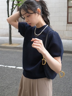 「RUIRUE BOUTIQUE（ルイルエブティック）のアイテム」を使った、RUIRUEBOUTIQUEさん（レディース・165cm）の春コーディネート