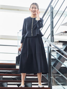 RUIRUEBOUTIQUEさん（レディース・167cm）の冬コーディネート