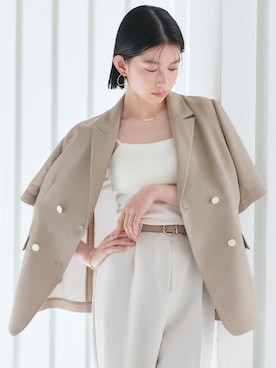 RUIRUEBOUTIQUEさん(レディース・162cm)の春コーディネート