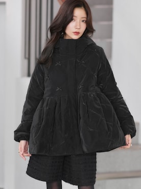 「アイテム（スーツセット）」を使った、RUIRUEBOUTIQUEさん（レディース・160cm）の冬コーディネート