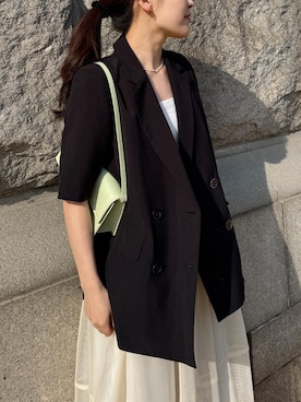 RUIRUEBOUTIQUEさん(レディース・155cm)の春コーディネート