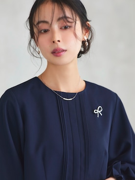 「アイテム（スーツセット）」を使った、RUIRUEBOUTIQUEさん（レディース・165cm）の夏コーディネート