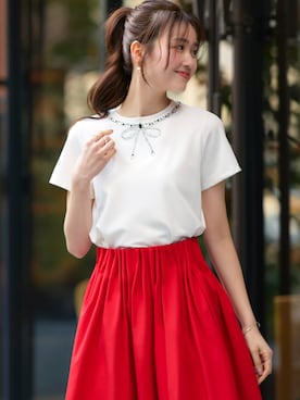 「RUIRUE BOUTIQUE（ルイルエブティック）のアイテム」を使った、RUIRUEBOUTIQUEさん（レディース・166cm）の春コーディネート
