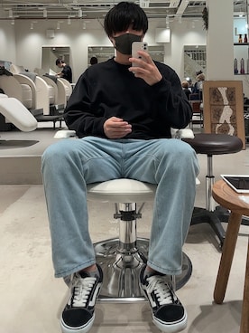 むさん（メンズ・174cm）の冬コーディネート