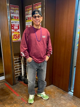 「MOSCOT（モスコット）のアイテム」を使った、dai5rouさん（メンズ・170cm）の春コーディネート