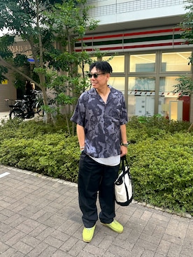 「アイテム（ブーツ）」を使った、dai5rouさん（メンズ・170cm・40代）の夏コーディネート