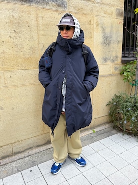 「Needles（ニードルス）のアイテム」を使った、dai5rouさん（メンズ・170cm）の冬コーディネート