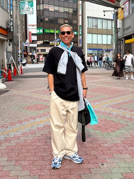 「nanamica（ナナミカ）のアイテム」を使った、dai5rouさん（メンズ・170cm）の春コーディネート